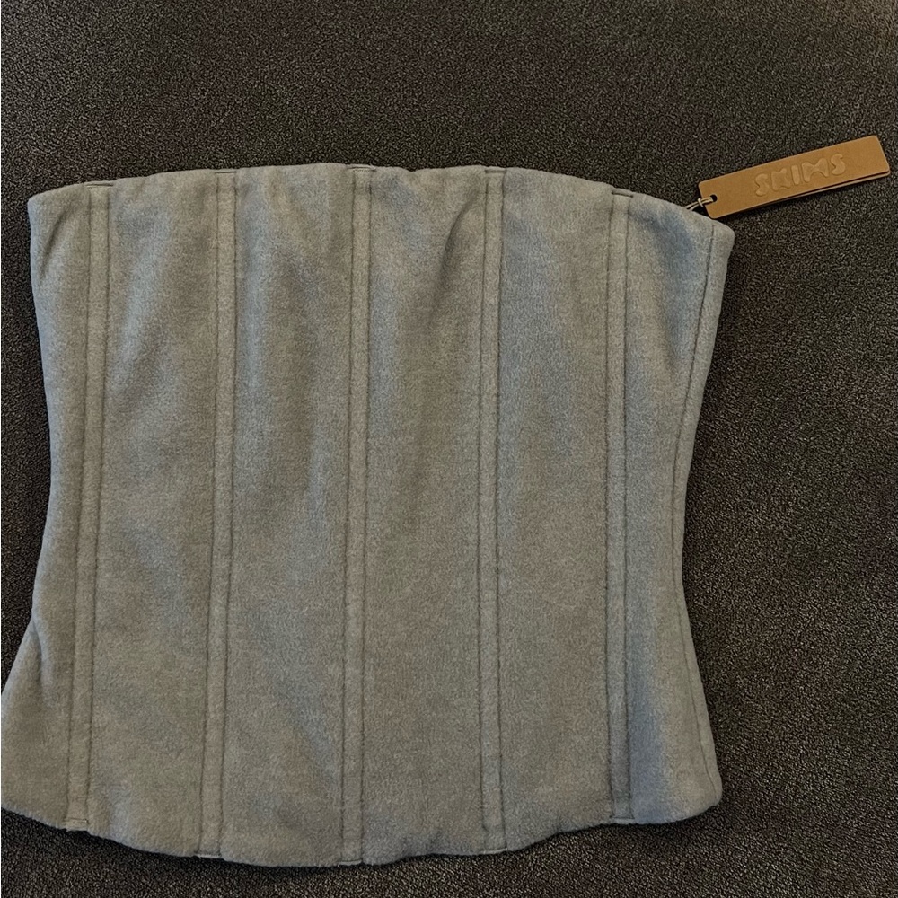 SKIMS Fleece Lounge Corset
